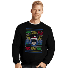 Load image into Gallery viewer, Shirts Crewneck Sweater, Unisex / Small / Black Nana Nana Nana Nana Christmas!
