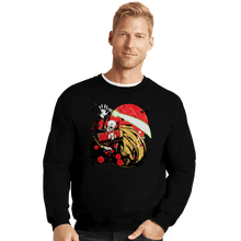Load image into Gallery viewer, Secret_Shirts Crewneck Sweater, Unisex / Small / Black Samurai Zero

