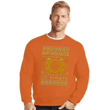 Load image into Gallery viewer, Shirts Crewneck Sweater, Unisex / Small / Red Air Nomads Ugly Sweater
