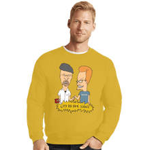 Load image into Gallery viewer, Shirts Crewneck Sweater, Unisex / Small / Gold Let&#39;s Do Some Science
