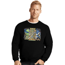 Load image into Gallery viewer, Shirts Crewneck Sweater, Unisex / Small / Black Clash Of Rip Offs
