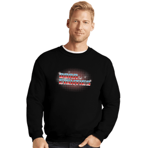 Shirts Crewneck Sweater, Unisex / Small / Black Born In The Eighties