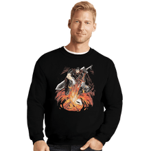 Load image into Gallery viewer, Secret_Shirts Crewneck Sweater, Unisex / Small / Black Dark Guts
