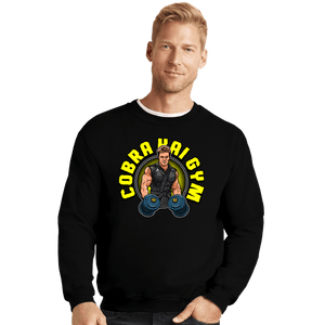 Shirts Crewneck Sweater, Unisex / Small / Black Kreese Gym