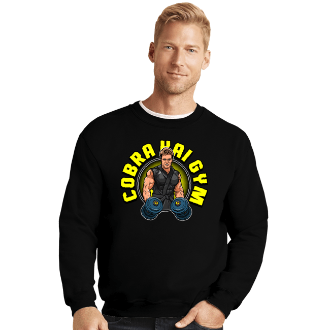 Shirts Crewneck Sweater, Unisex / Small / Black Kreese Gym