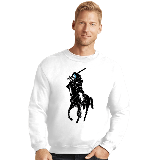 Shirts Crewneck Sweater, Unisex / Small / White Polo William Wallace