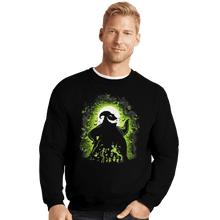 Load image into Gallery viewer, Shirts Crewneck Sweater, Unisex / Small / Black Shadow On The Moon
