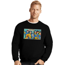 Load image into Gallery viewer, Shirts Crewneck Sweater, Unisex / Small / Black Scotty Doesn&#39;t Know
