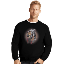 Load image into Gallery viewer, Shirts Crewneck Sweater, Unisex / Small / Black Fullmetal Pose
