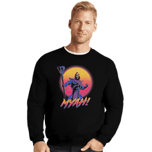 Load image into Gallery viewer, Shirts Crewneck Sweater, Unisex / Small / Black Myah!
