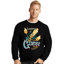Load image into Gallery viewer, Daily_Deal_Shirts Crewneck Sweater, Unisex / Small / Black Be Our Guest Tour

