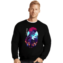 Load image into Gallery viewer, Daily_Deal_Shirts Crewneck Sweater, Unisex / Small / Black Yuki Landscape
