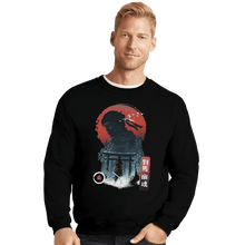 Load image into Gallery viewer, Shirts Crewneck Sweater, Unisex / Small / Black Samurai Warrior
