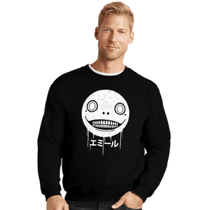 Shirts Crewneck Sweater, Unisex / Small / Black Emil
