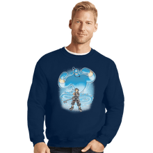 Load image into Gallery viewer, Shirts Crewneck Sweater, Unisex / Small / Navy Magical Invocation
