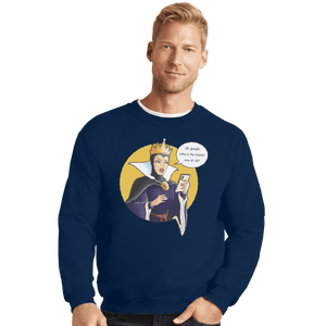 Shirts Crewneck Sweater, Unisex / Small / Navy Ok Google