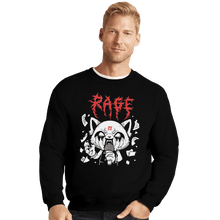 Load image into Gallery viewer, Shirts Crewneck Sweater, Unisex / Small / Black Rage Mood

