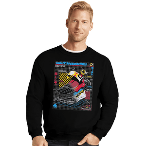 Shirts Crewneck Sweater, Unisex / Small / Black Light Speed Shoes