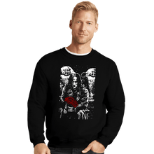 Load image into Gallery viewer, Secret_Shirts Crewneck Sweater, Unisex / Small / Black Draven

