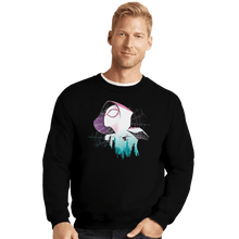 Load image into Gallery viewer, Shirts Crewneck Sweater, Unisex / Small / Black Spider Gwen

