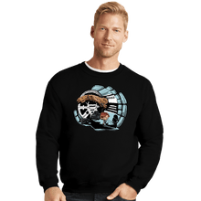 Load image into Gallery viewer, Daily_Deal_Shirts Crewneck Sweater, Unisex / Small / Black Han And Chewie
