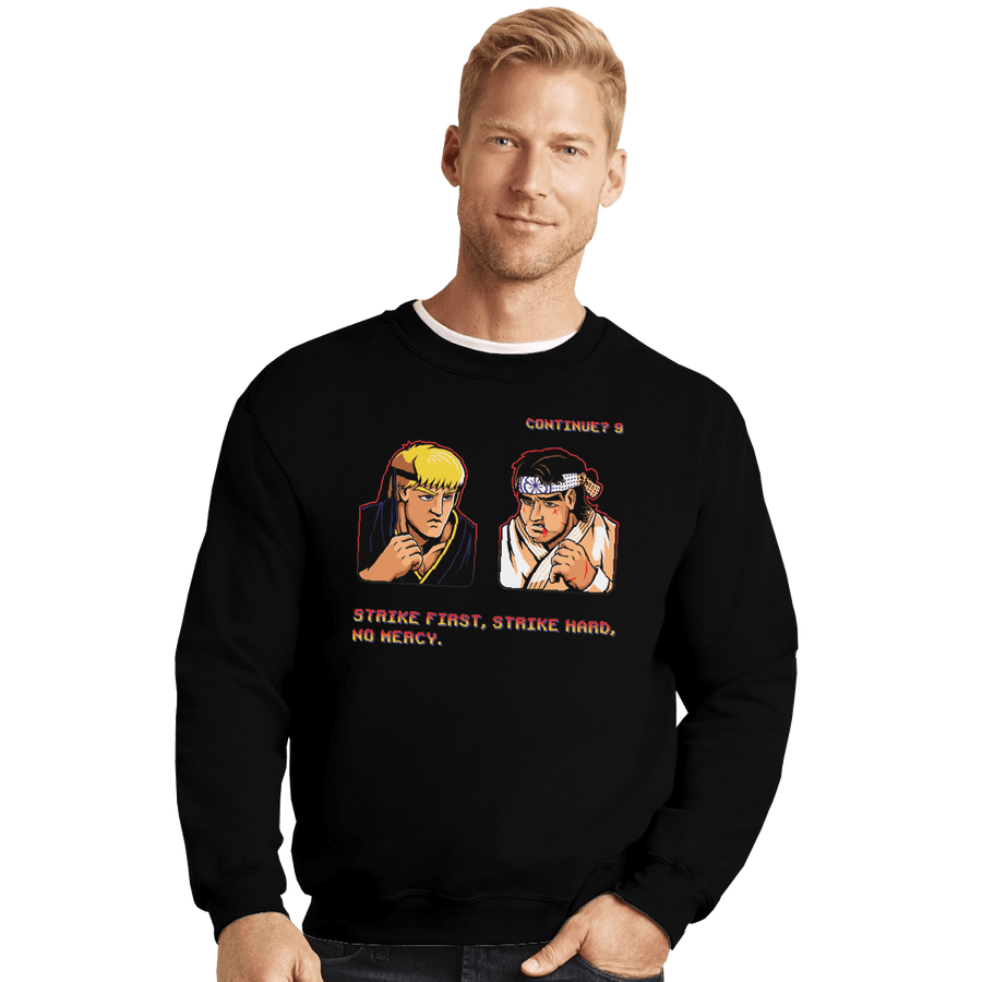 Shirts Crewneck Sweater, Unisex / Small / Black Good Ending