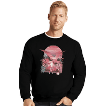 Load image into Gallery viewer, Shirts Crewneck Sweater, Unisex / Small / Black Pink Ranger Ukiyoe
