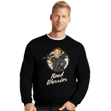 Load image into Gallery viewer, Shirts Crewneck Sweater, Unisex / Small / Black Road Warrior

