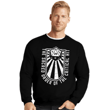 Load image into Gallery viewer, Secret_Shirts Crewneck Sweater, Unisex / Small / Black The Sacred Order

