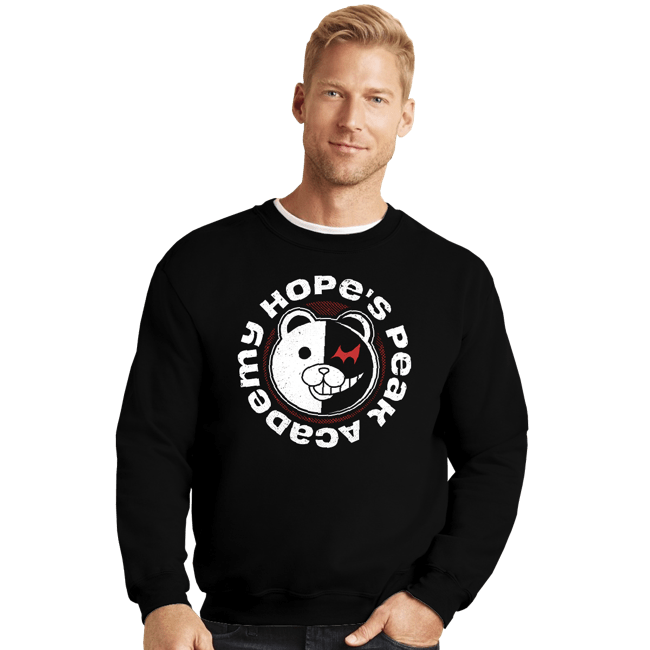 Shirts Crewneck Sweater, Unisex / Small / Black Hopes Peak Academy