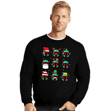 Load image into Gallery viewer, Daily_Deal_Shirts Crewneck Sweater, Unisex / Small / Black Bountiful Xmas
