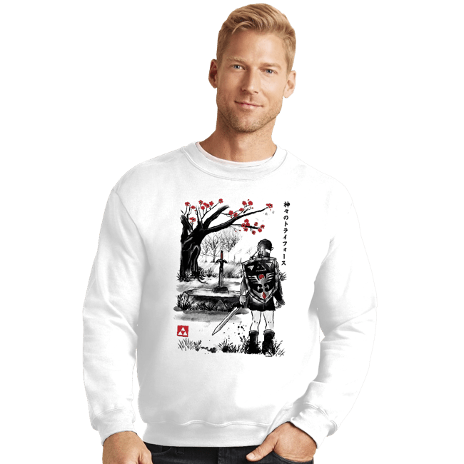 Secret_Shirts Crewneck Sweater, Unisex / Small / White A Link To The Inkwash