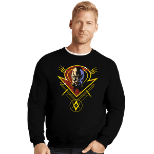 Daily_Deal_Shirts Crewneck Sweater, Unisex / Small / Black The Merciless
