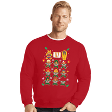Load image into Gallery viewer, Shirts Crewneck Sweater, Unisex / Small / Red Fresh Baked Heroes
