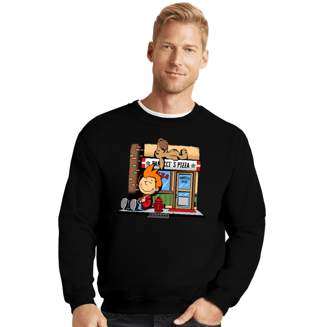 Daily_Deal_Shirts Crewneck Sweater, Unisex / Small / Black Friends From The Past