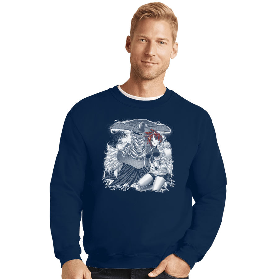 Shirts Crewneck Sweater, Unisex / Small / Navy IRIA