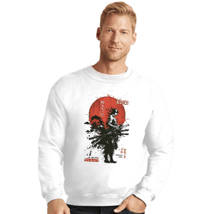 Shirts Crewneck Sweater, Unisex / Small / White Pirate Hunter.