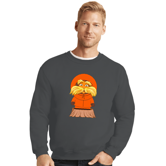 Shirts Crewneck Sweater, Unisex / Small / Charcoal Lorax Kenny