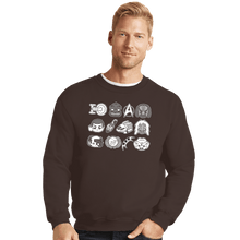 Load image into Gallery viewer, Shirts Crewneck Sweater, Unisex / Small / Dark Chocolate Trek Lover
