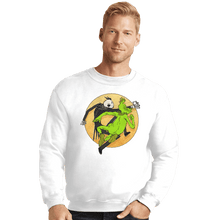 Load image into Gallery viewer, Shirts Crewneck Sweater, Unisex / Small / White Jack VS Grinch

