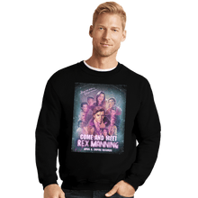 Load image into Gallery viewer, Daily_Deal_Shirts Crewneck Sweater, Unisex / Small / Black Rex Manning Day
