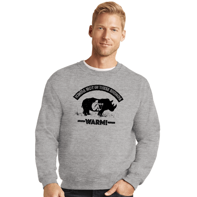 Secret_Shirts Crewneck Sweater, Unisex / Small / Sports Grey Warm!!