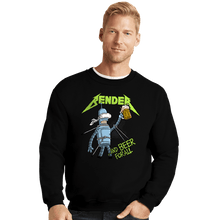 Load image into Gallery viewer, Daily_Deal_Shirts Crewneck Sweater, Unisex / Small / Black And Beer for All
