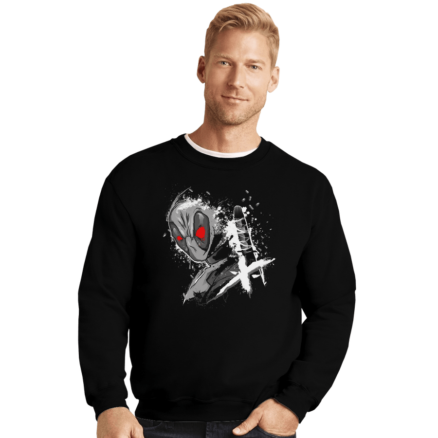 Shirts Crewneck Sweater, Unisex / Small / Black Breaking The 4th Wall XF