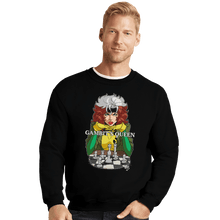 Load image into Gallery viewer, Shirts Crewneck Sweater, Unisex / Small / Black Gambit&#39;s Queen
