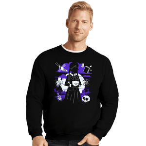 Daily_Deal_Shirts Crewneck Sweater, Unisex / Small / Black Wednesday Torturer