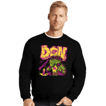 Load image into Gallery viewer, Daily_Deal_Shirts Crewneck Sweater, Unisex / Small / Black Don Bomb
