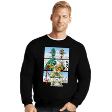 Load image into Gallery viewer, Daily_Deal_Shirts Crewneck Sweater, Unisex / Small / Black Fusion Ranger
