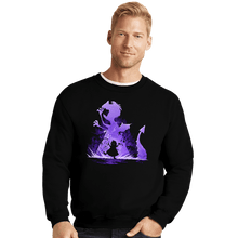 Load image into Gallery viewer, Secret_Shirts Crewneck Sweater, Unisex / Small / Black Bad Witch Dragon
