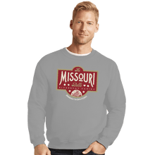 Load image into Gallery viewer, Shirts Crewneck Sweater, Unisex / Small / Sports Grey The Missouri Belle
